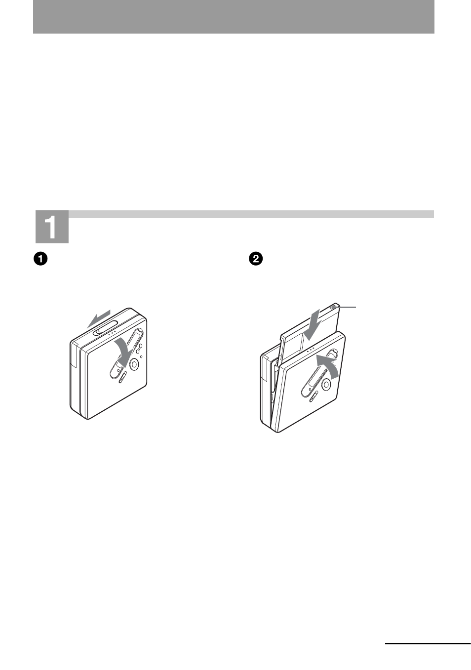 Recording an md right away, Insert an md | Sony MZ-NF810 User Manual | Page 21 / 128