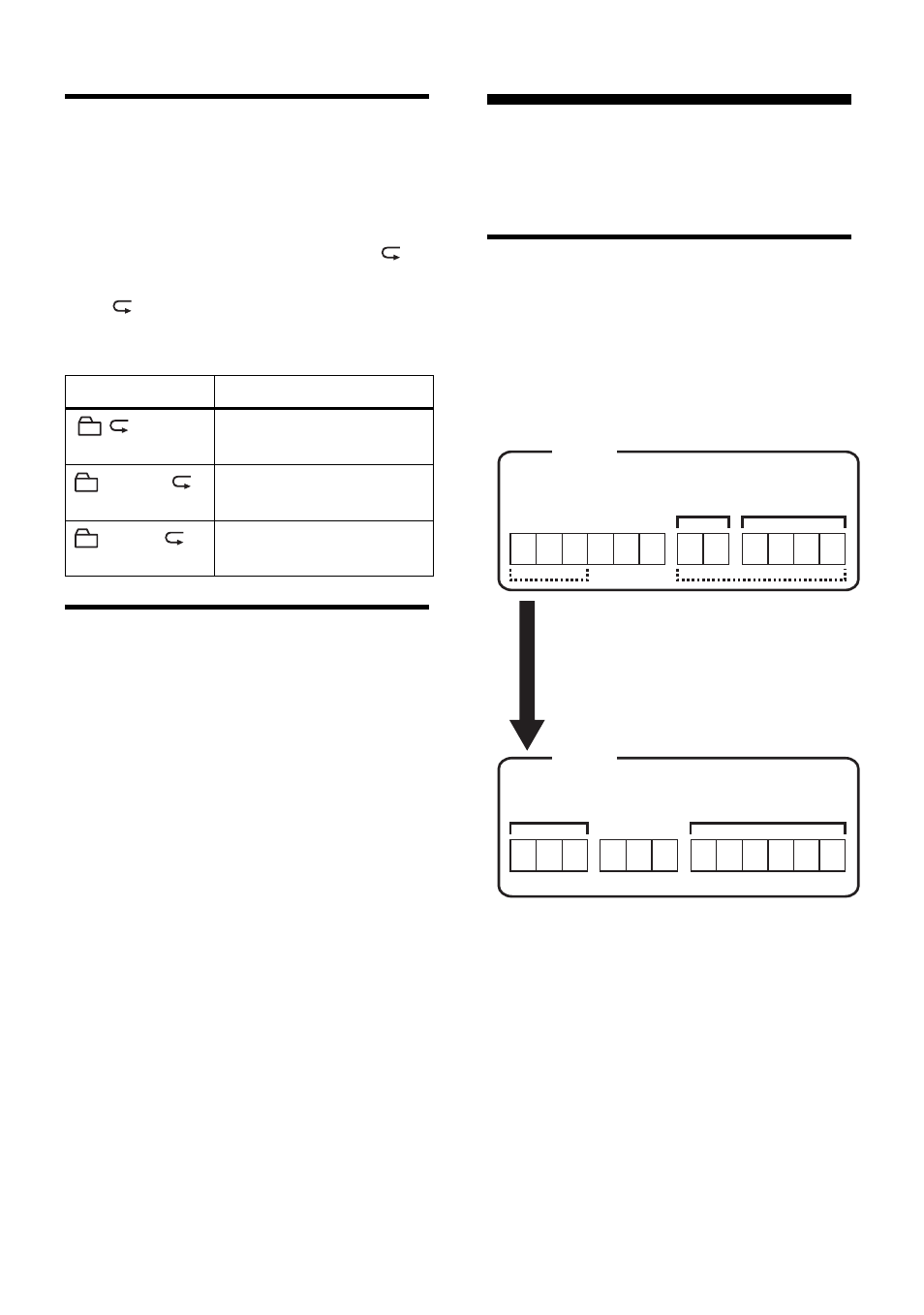 Editing groups, Repeat play for the selected group play mode, Group repeat play) | Sony MZ-NF810 User Manual | Page 53 / 128