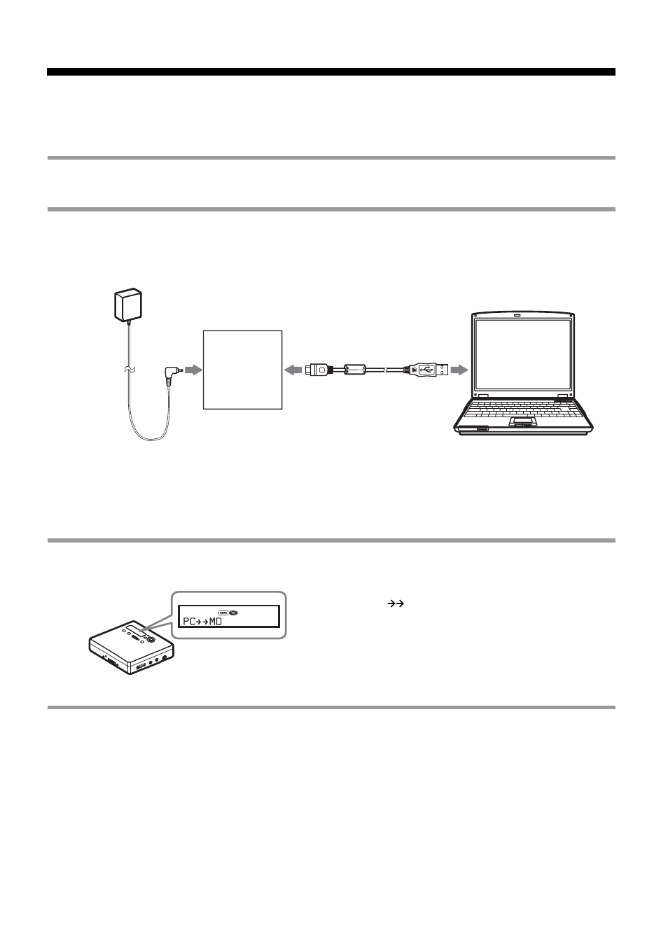 Connecting the net md to your computer, 97 connecting the net md to your computer | Sony MZ-NF810 User Manual | Page 97 / 128