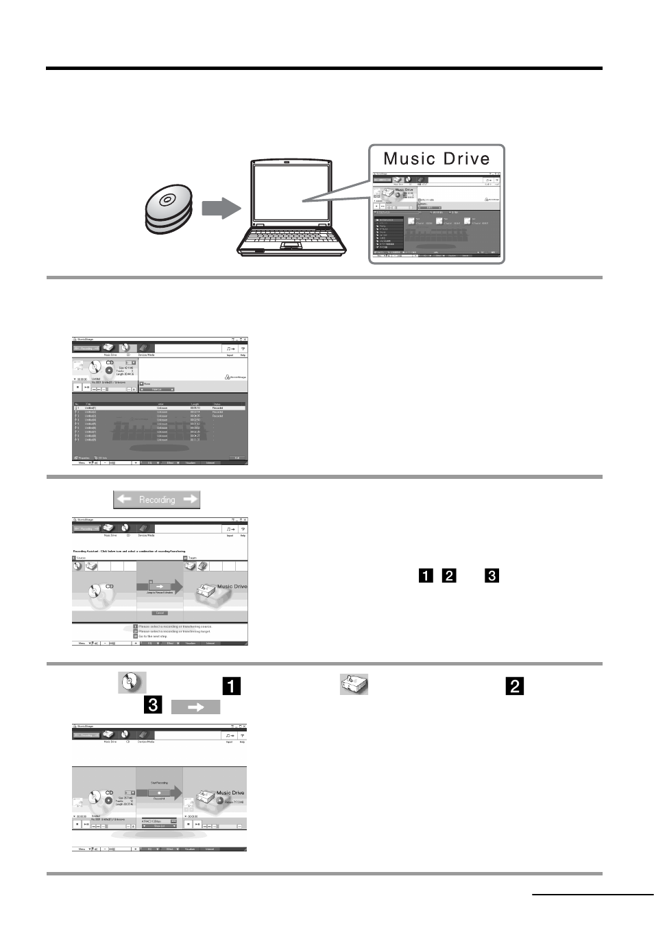 Recording audio cds to the hard disk drive | Sony MZ-NF810 User Manual | Page 99 / 128