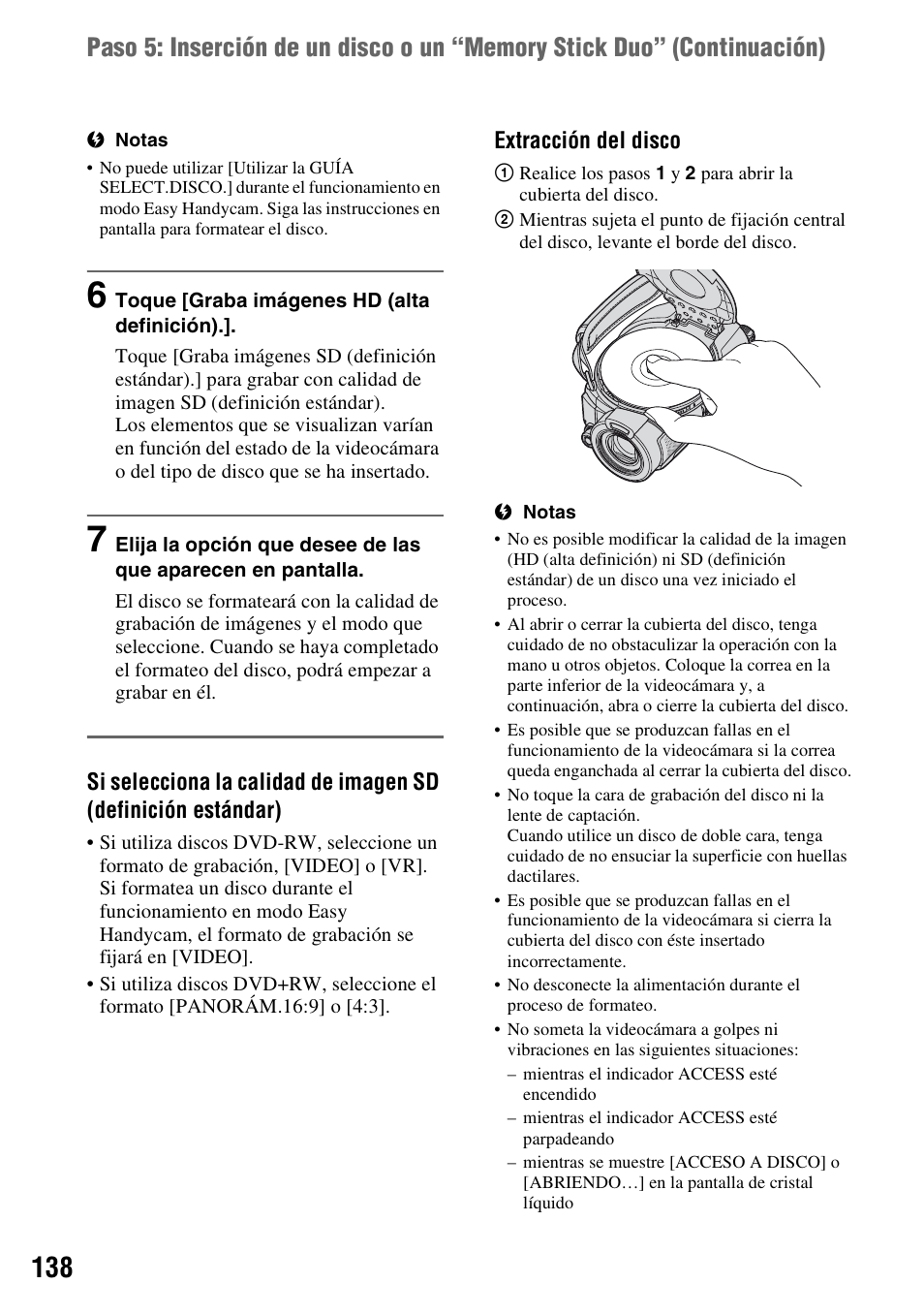 Sony HDR-UX5 User Manual | Page 138 / 143