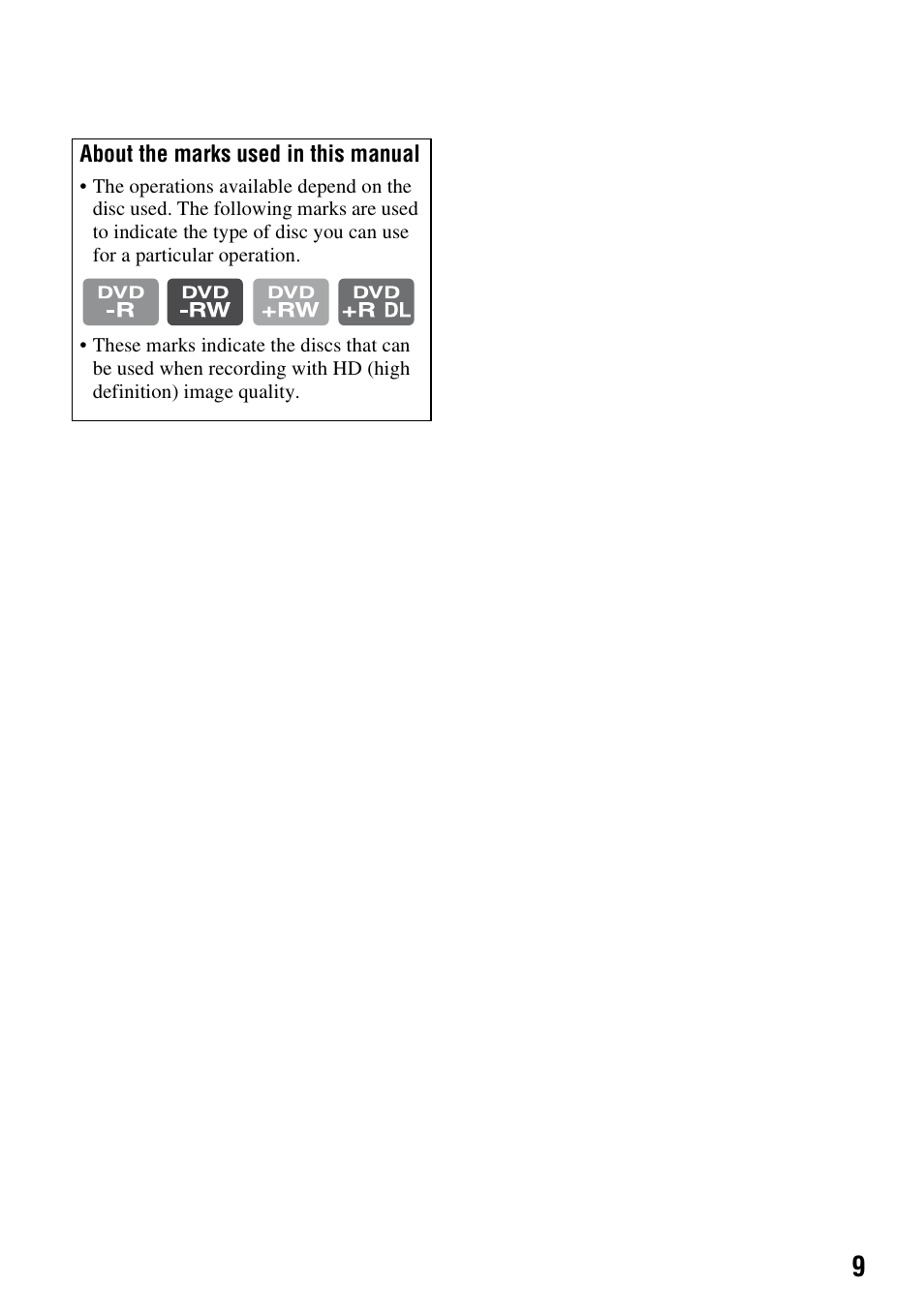 Sony HDR-UX5 User Manual | Page 9 / 143