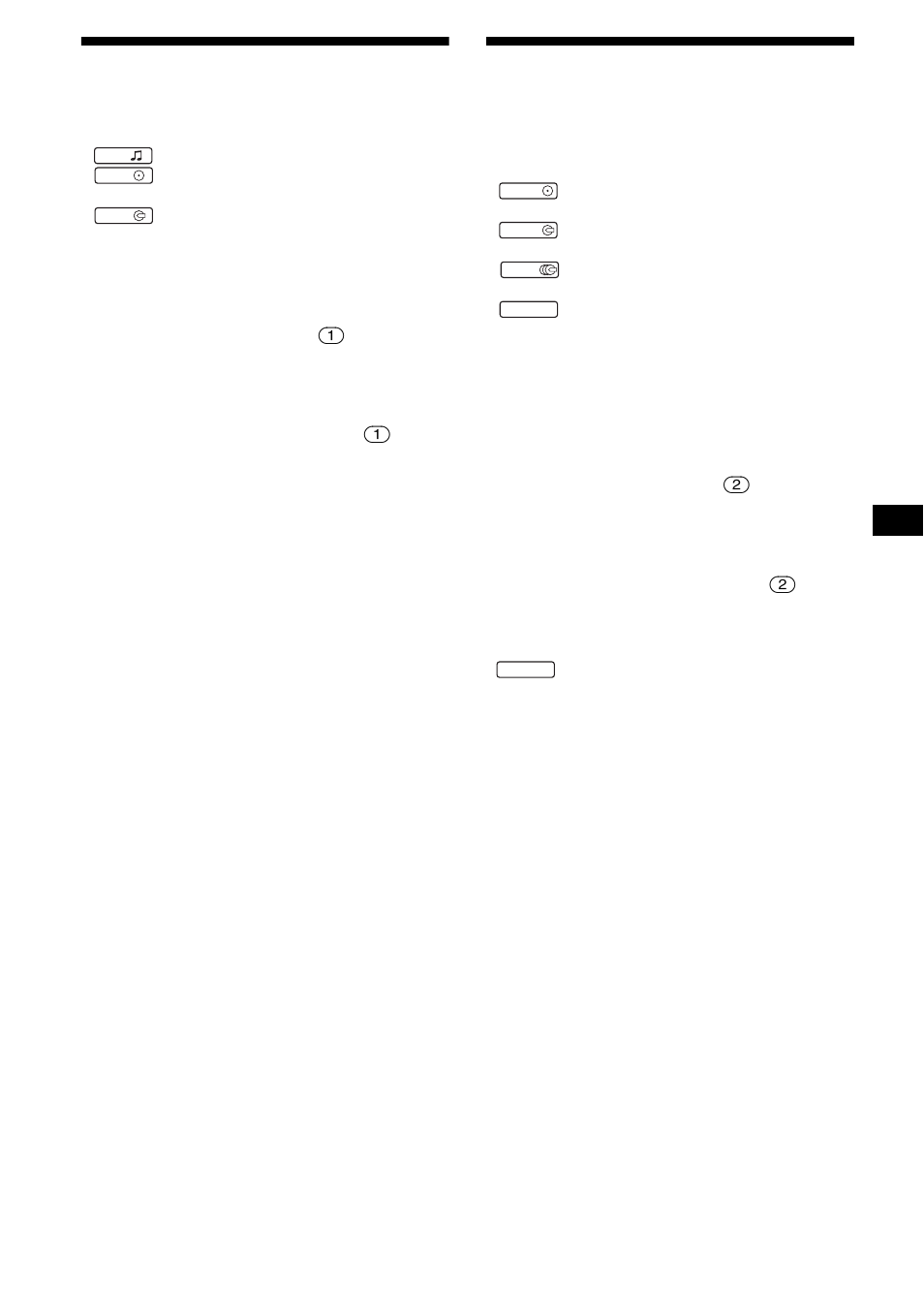 Playing tracks repeatedly, Repeat play, Playing tracks in random order | Shuffle play, Uf 13, 13 playing tracks repeatedly | Sony CDX-M3DI User Manual | Page 13 / 112