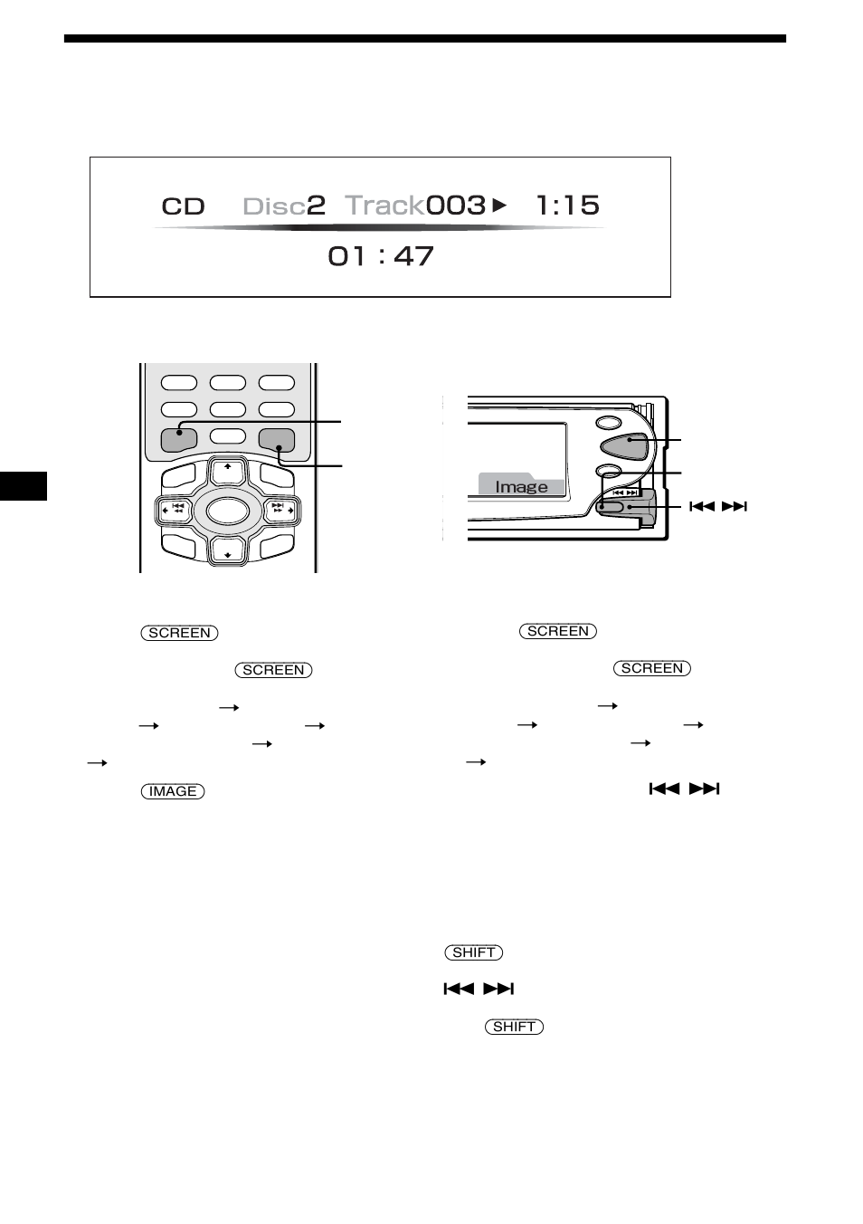 Clock mode, By the card remote commander, By the unit | Sony CDX-M3DI User Manual | Page 20 / 112