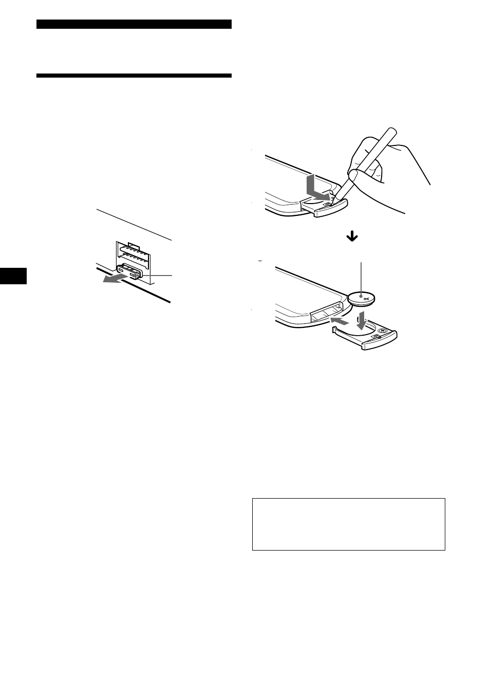 Additional information, Maintenance | Sony CDX-M3DI User Manual | Page 30 / 112