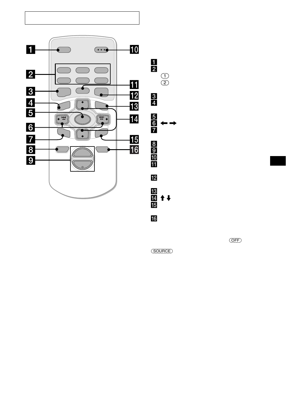 Card remote commander rm-x131 | Sony CDX-M3DI User Manual | Page 5 / 112