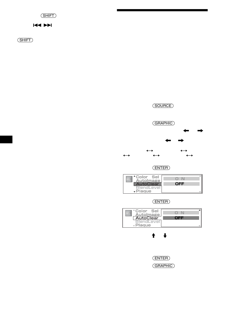 Suppression automatique des caractères de | Sony CDX-M3DI User Manual | Page 58 / 112