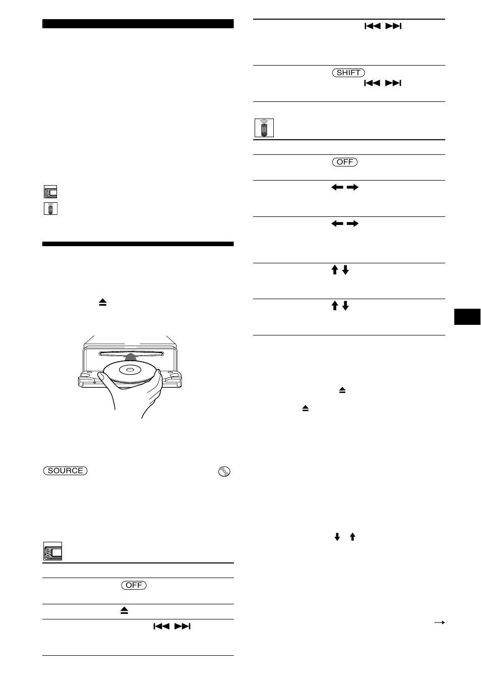 Reproductor de cd unidad de cd/md (opcional), Reproducción de discos | Sony CDX-M3DI User Manual | Page 83 / 112