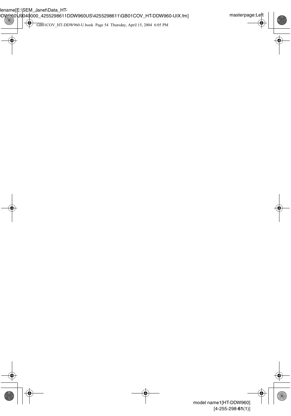Sony HT-DDW960 User Manual | Page 54 / 56