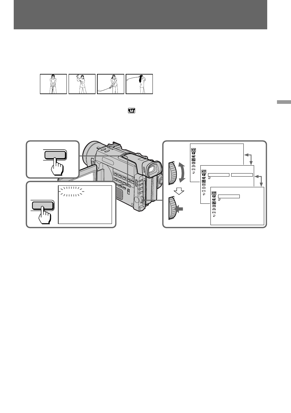 Shooting with all the pixels ﾐ prog. scan, Shooting with all the pixels – prog. scan | Sony DCR-TRV900 User Manual | Page 35 / 148