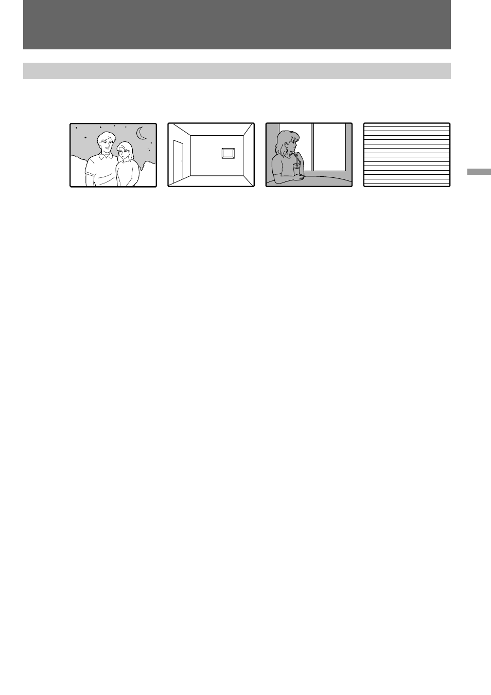 Focusing manually | Sony DCR-TRV900 User Manual | Page 57 / 148