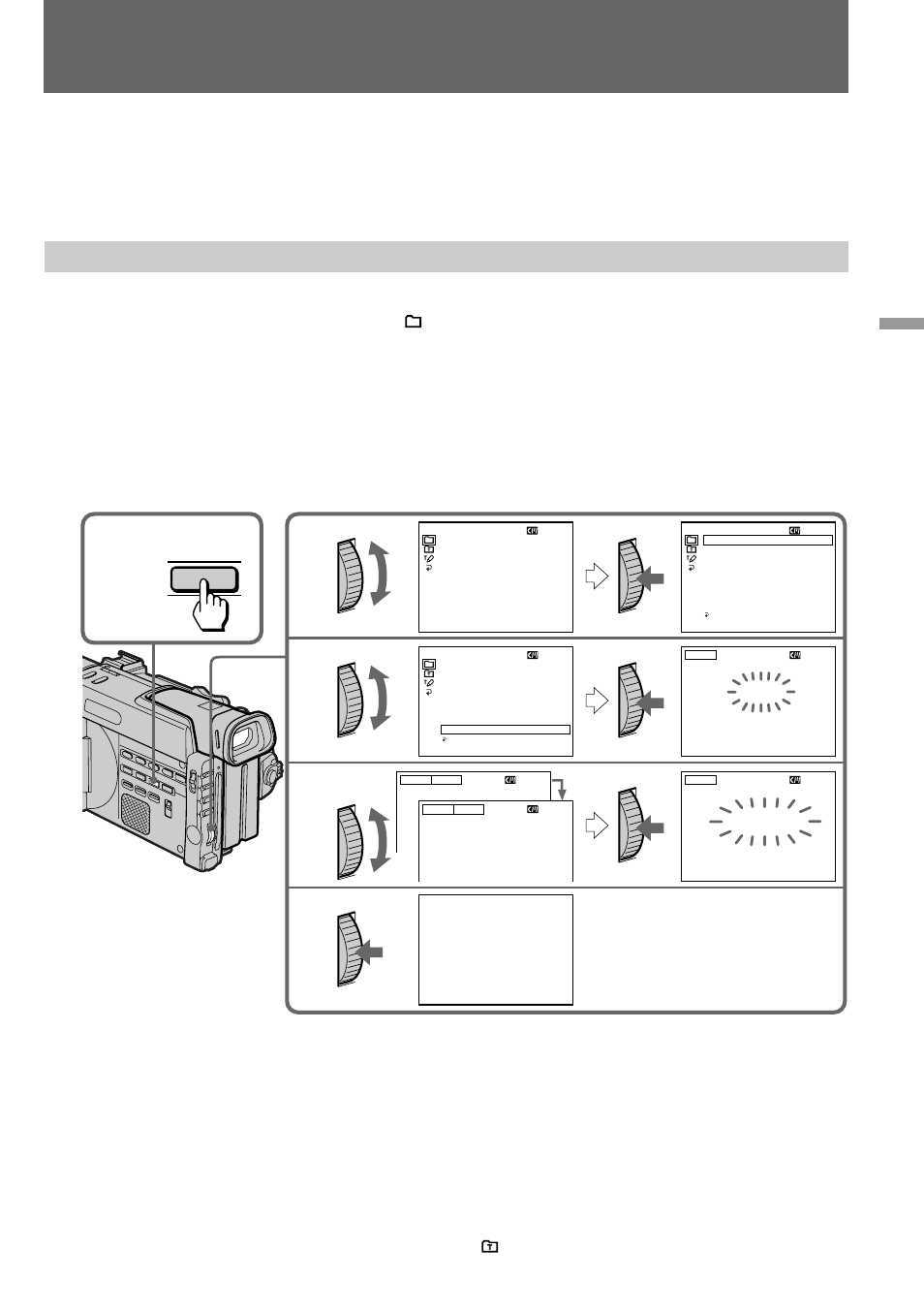 Superimposing a title, Superimposing titles, After step 7, press start/stop to start recording | Sony DCR-TRV900 User Manual | Page 63 / 148