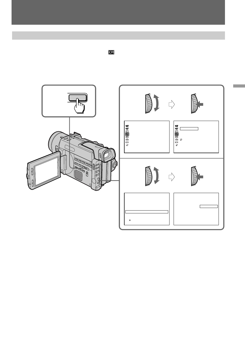 Erasing a title, Superimposing a title | Sony DCR-TRV900 User Manual | Page 65 / 148