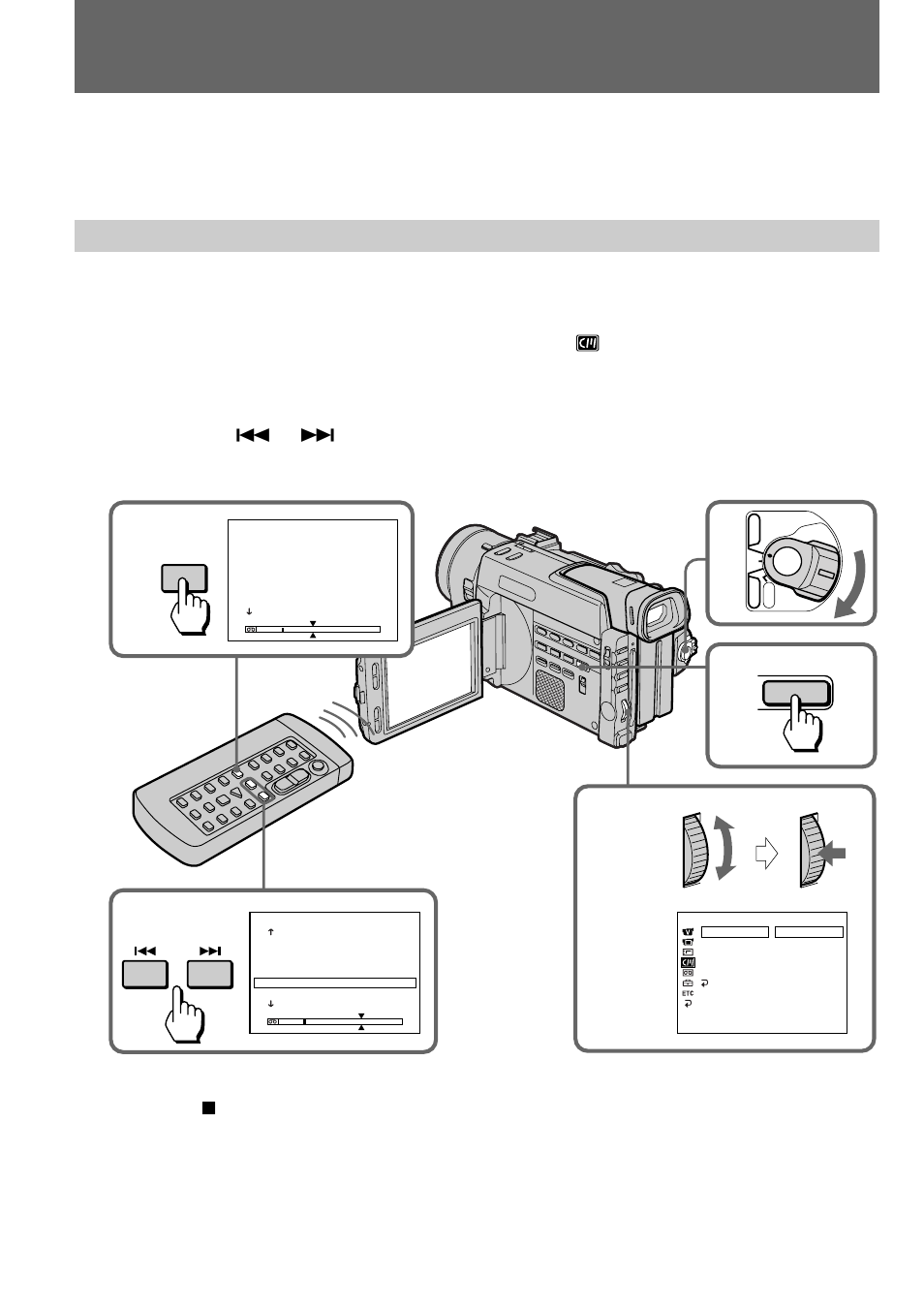 Sony DCR-TRV900 User Manual | Page 76 / 148