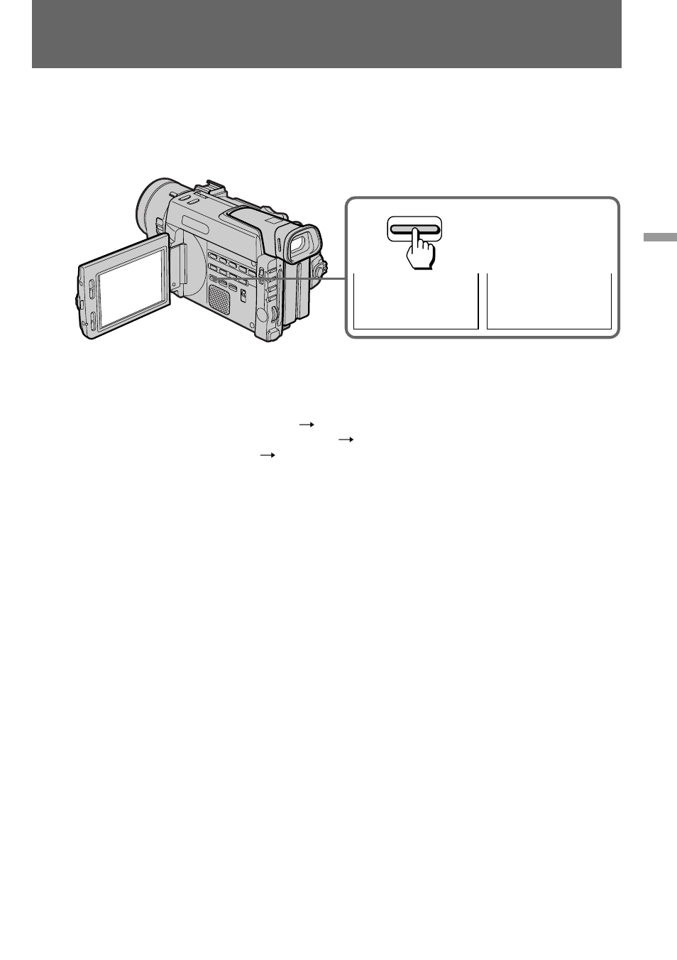 Displaying recording data ﾐ data code function, Displaying recording data – data code function | Sony DCR-TRV900 User Manual | Page 81 / 148