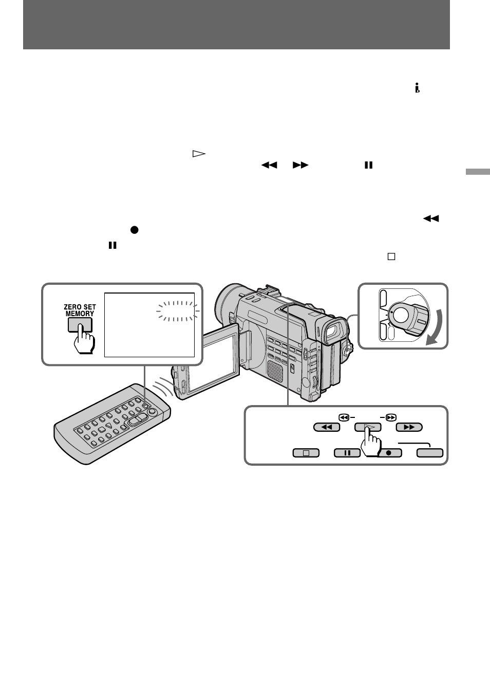 Replacing recording on a tape ﾐ insert editing, Replacing recording on a tape – insert editing | Sony DCR-TRV900 User Manual | Page 87 / 148