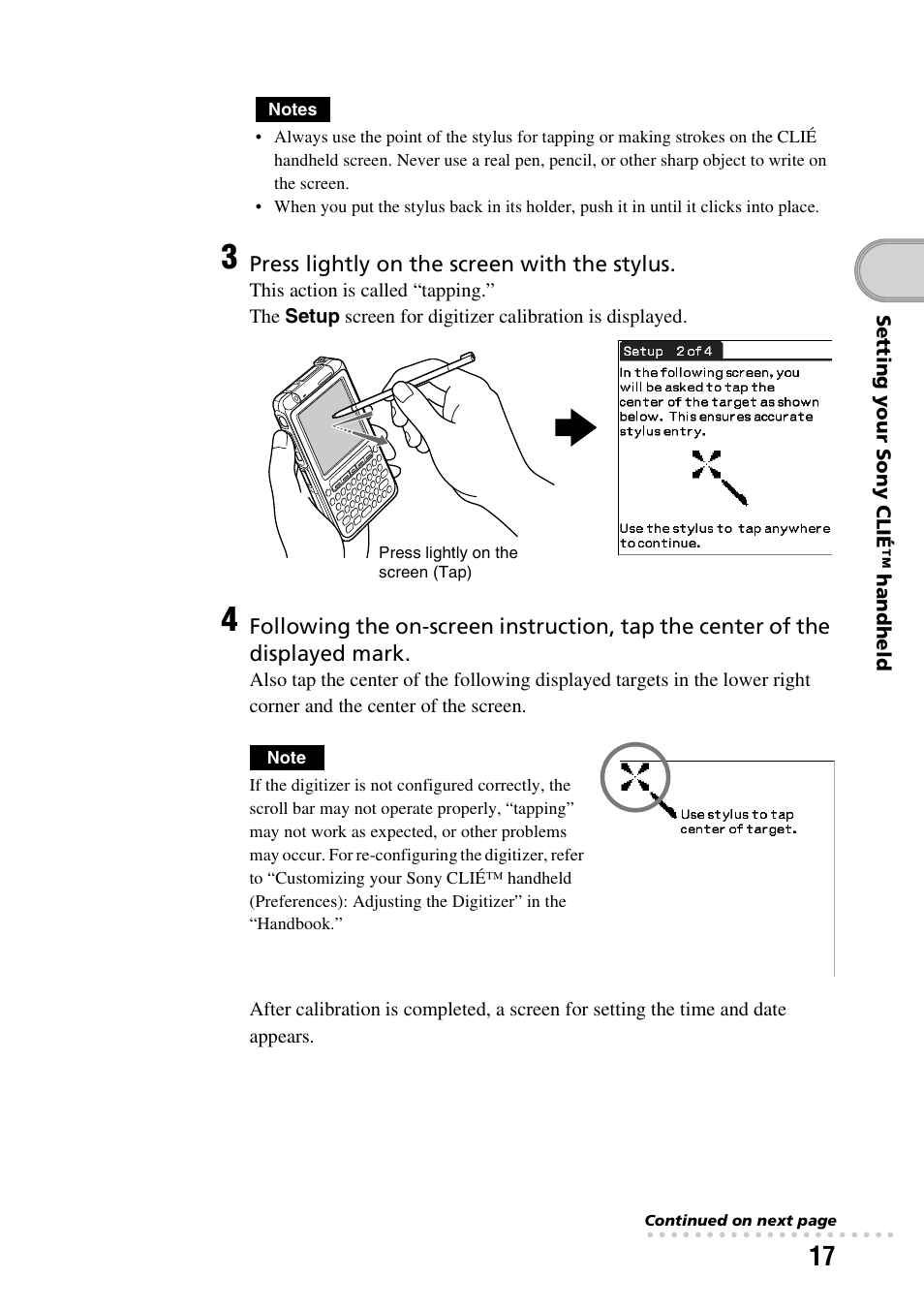 Sony PEG-TG50 User Manual | Page 17 / 104