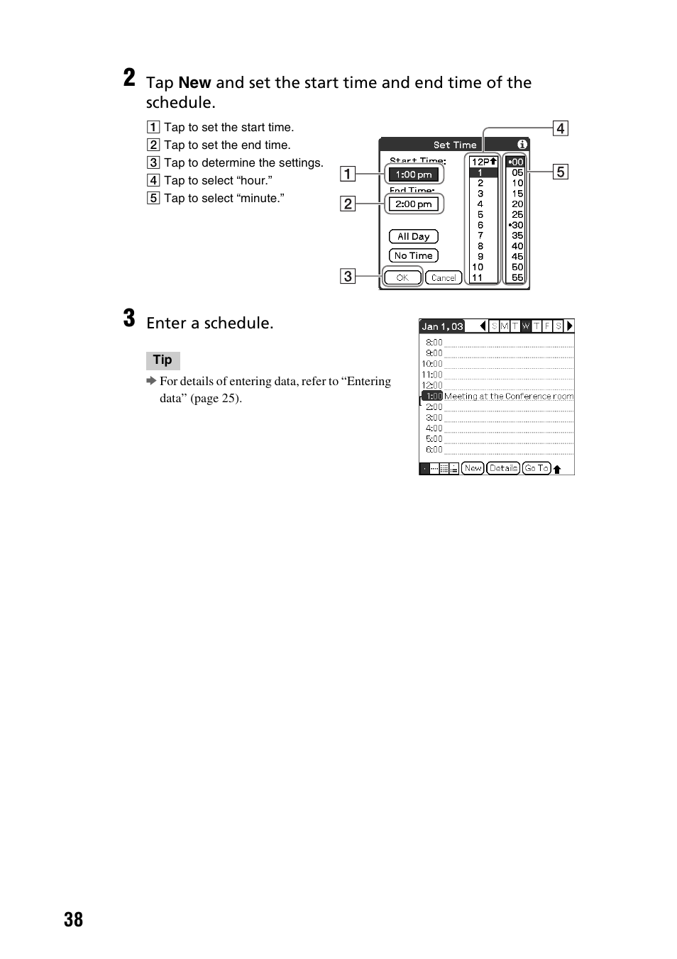 Sony PEG-TG50 User Manual | Page 38 / 104