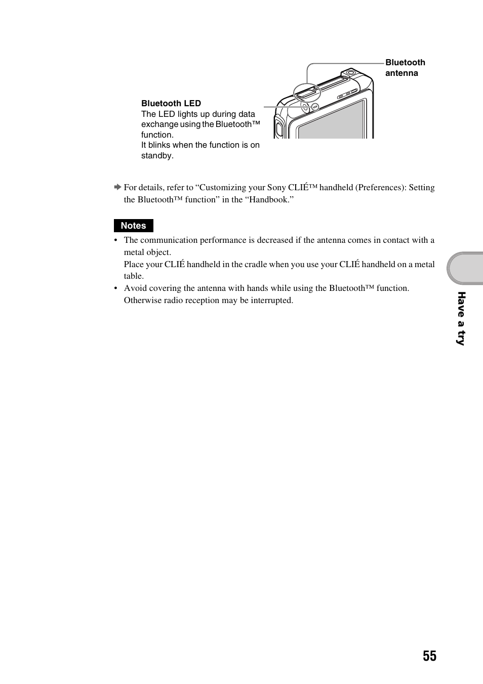 Sony PEG-TG50 User Manual | Page 55 / 104