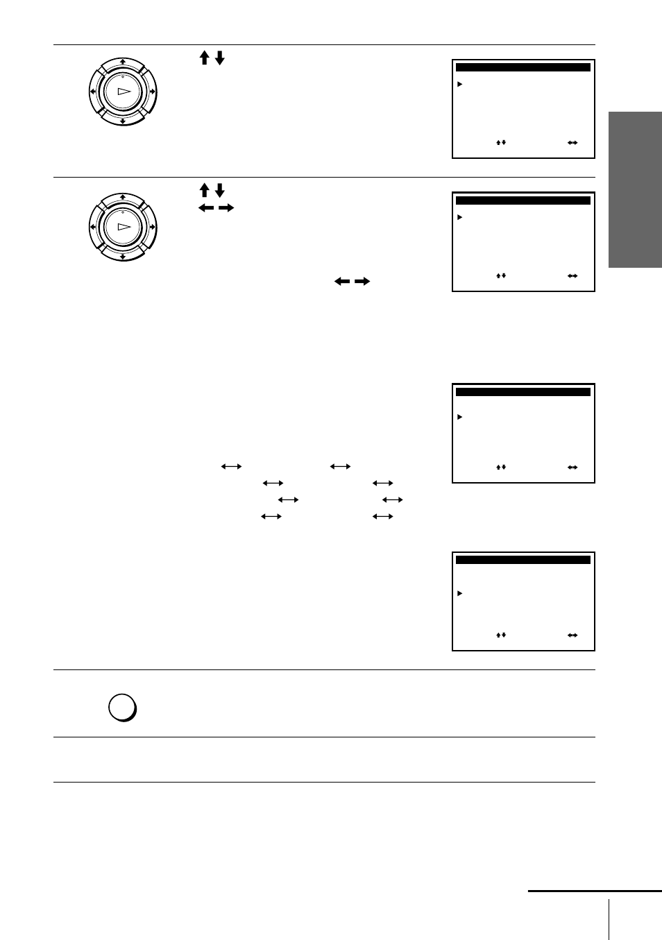 Getti ng sta rted, Press m/m to select auto, then press ok, Press m/m to select the item you want. then press | Press menu to exit the menu | Sony SLV-N900 User Manual | Page 25 / 84