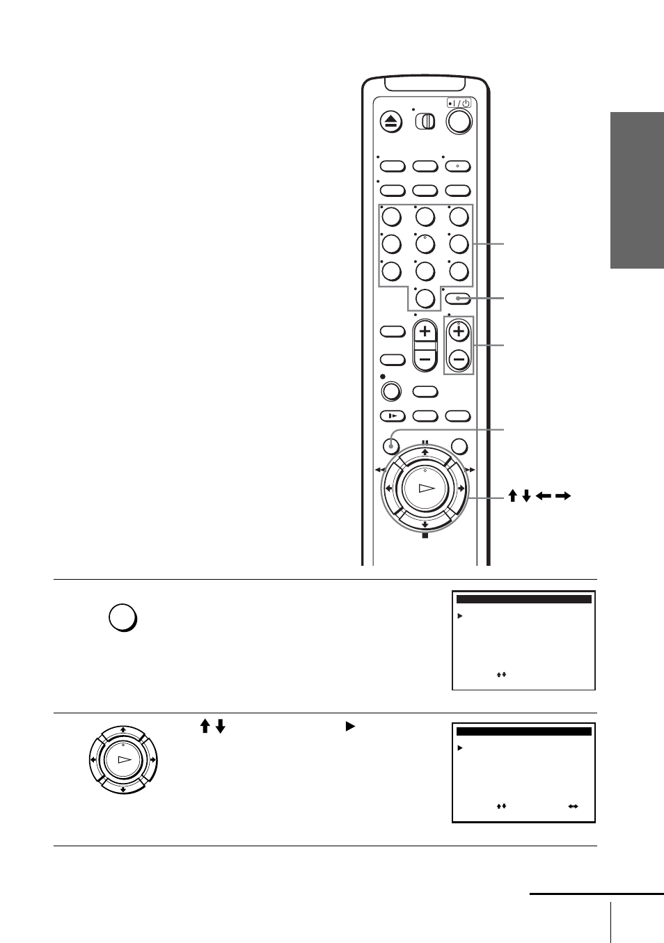 Presetting/disabling channels manually, Getti ng sta rted, Press menu | Sony SLV-N900 User Manual | Page 31 / 84