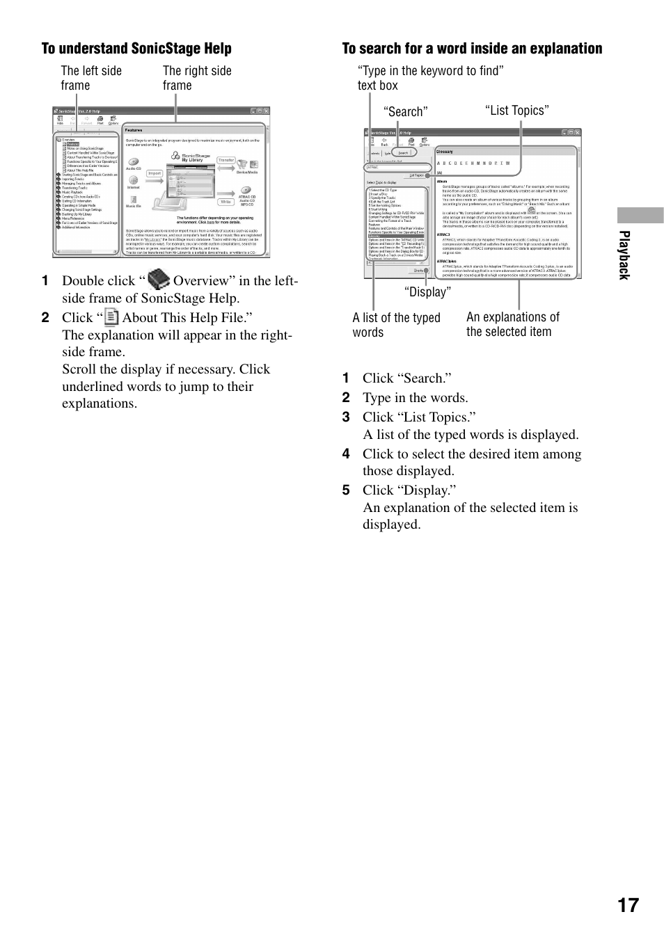 Sony NW-HD1 User Manual | Page 17 / 46