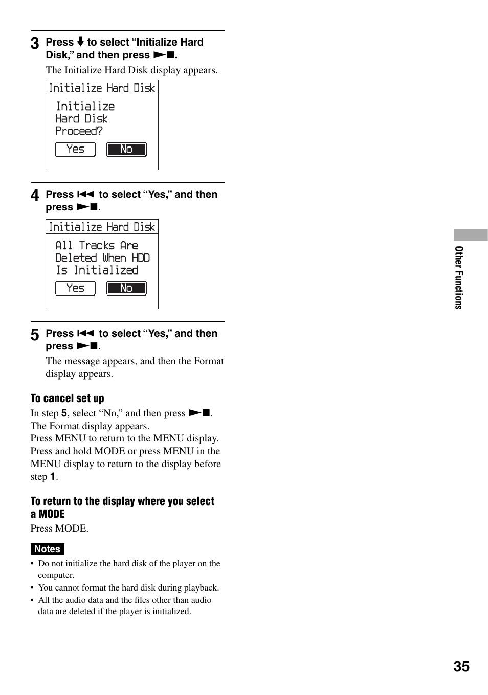 Sony NW-HD1 User Manual | Page 35 / 46