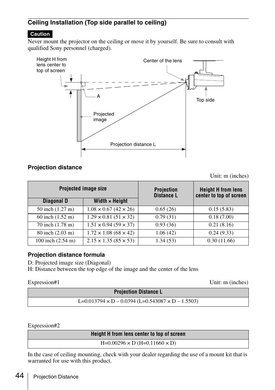 Sony VPL-BW120S User Manual | Page 44 / 51