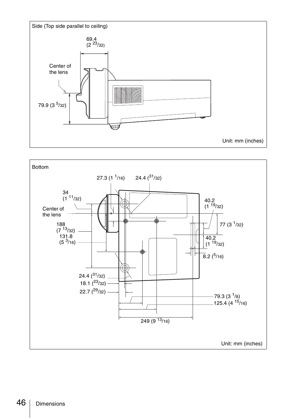 Sony VPL-BW120S User Manual | Page 46 / 51