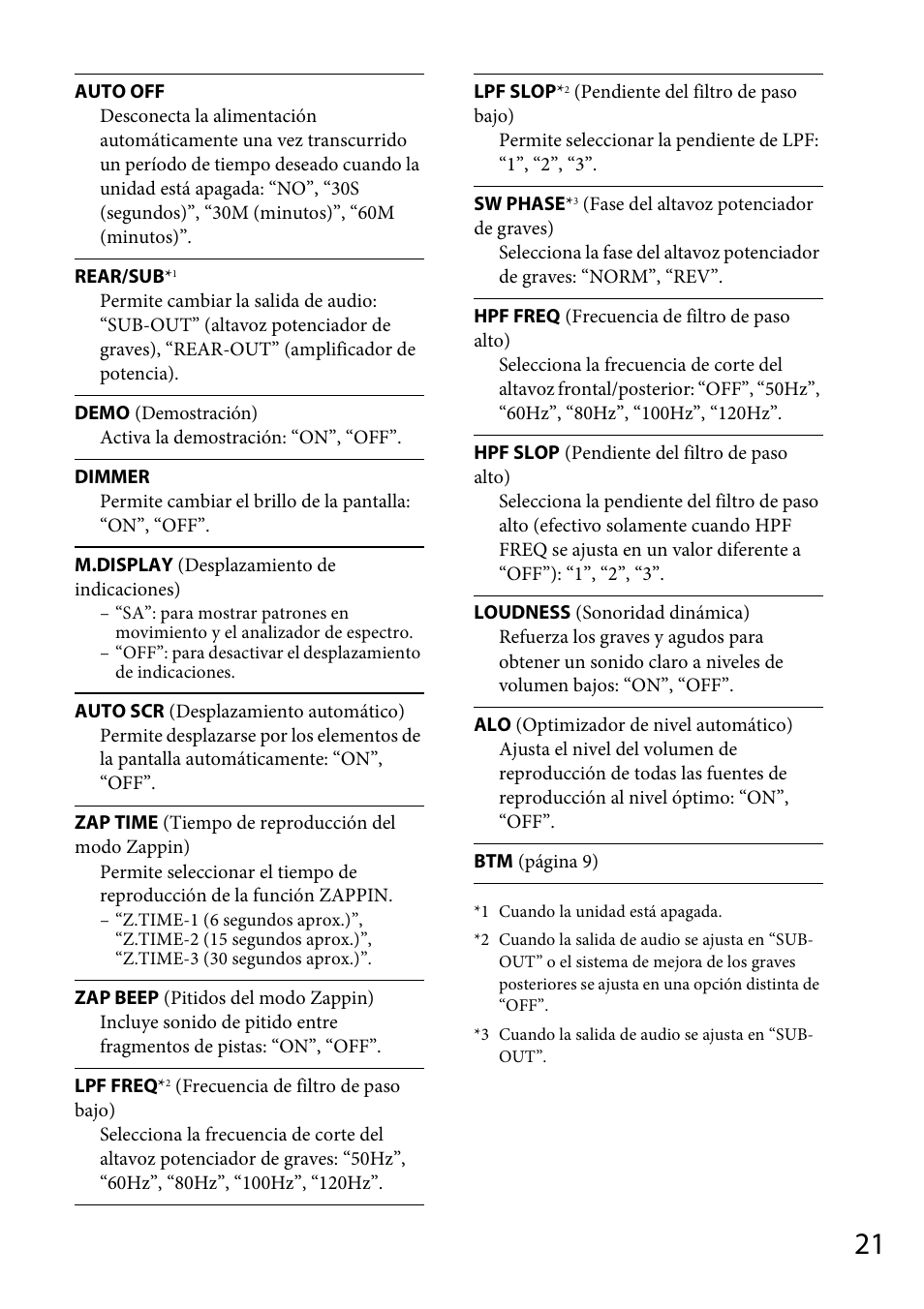 Sony CDX-GT56UIW User Manual | Page 45 / 56