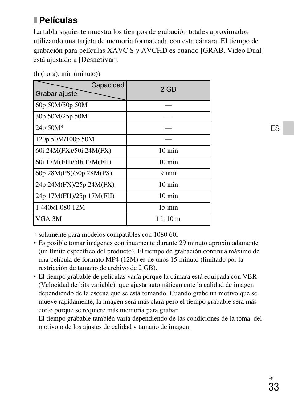 Xpelículas | Sony DSC-RX100M3 User Manual | Page 115 / 124