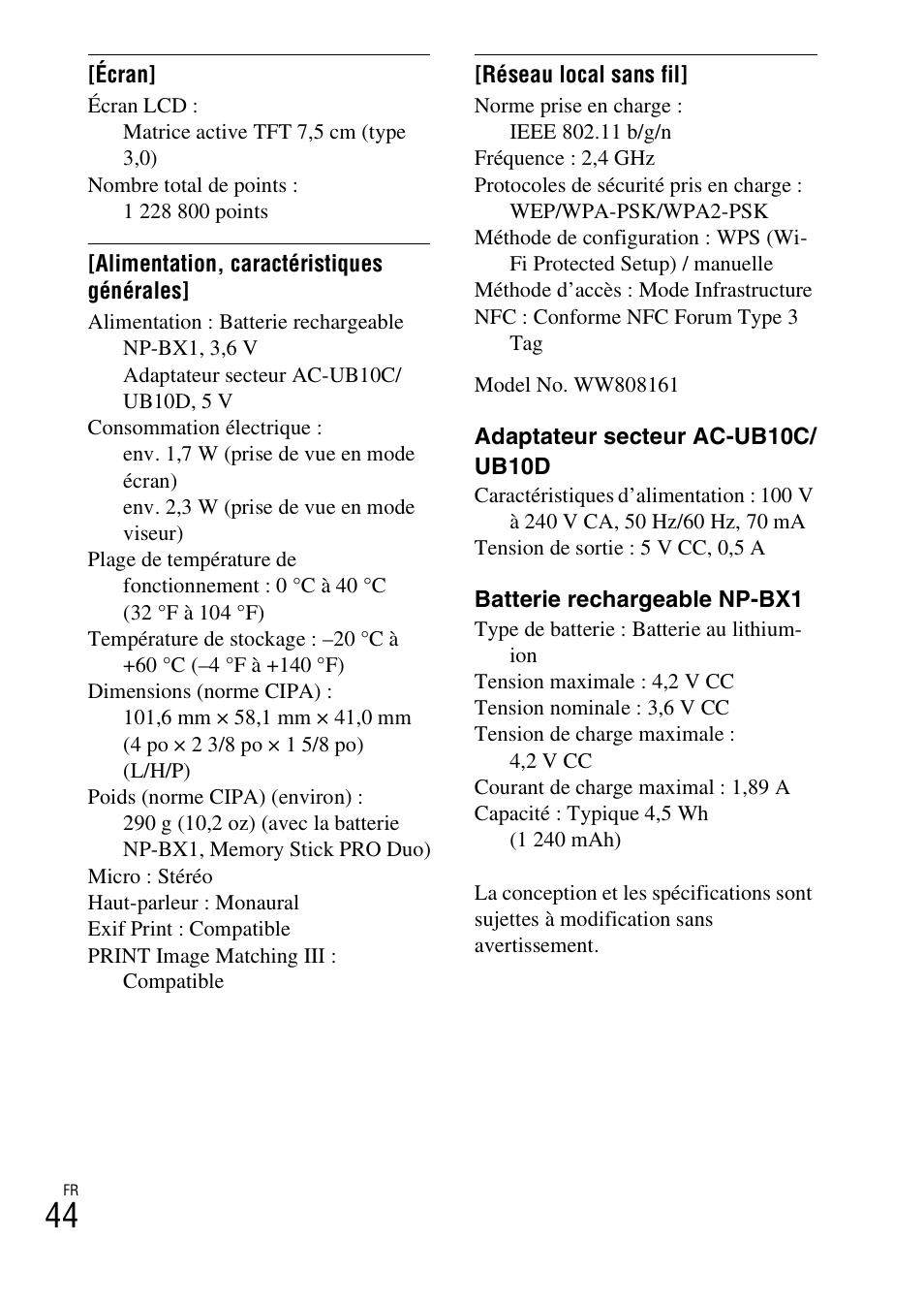 Sony DSC-RX100M3 User Manual | Page 82 / 124