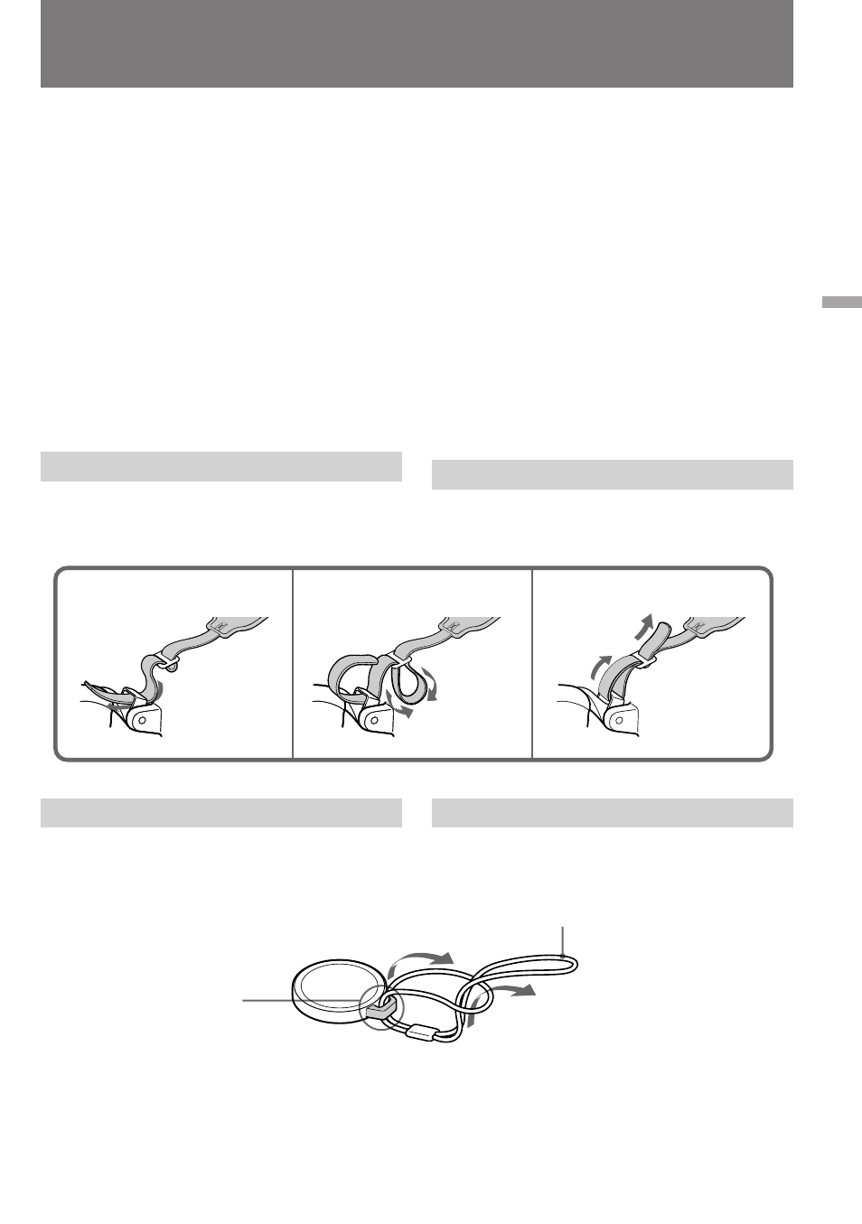 Identificación de los componentes, Identifying the parts | Sony DCR-SC100 User Manual | Page 110 / 116