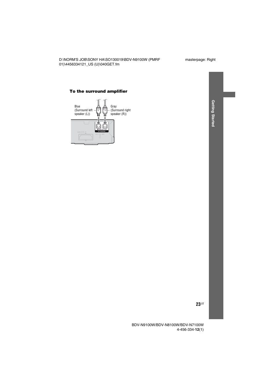 Sony BDV-N8100W User Manual | Page 23 / 88
