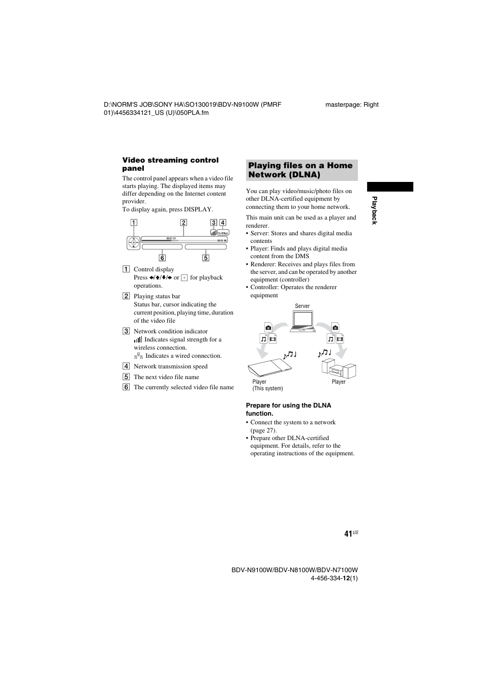 Sony BDV-N8100W User Manual | Page 41 / 88