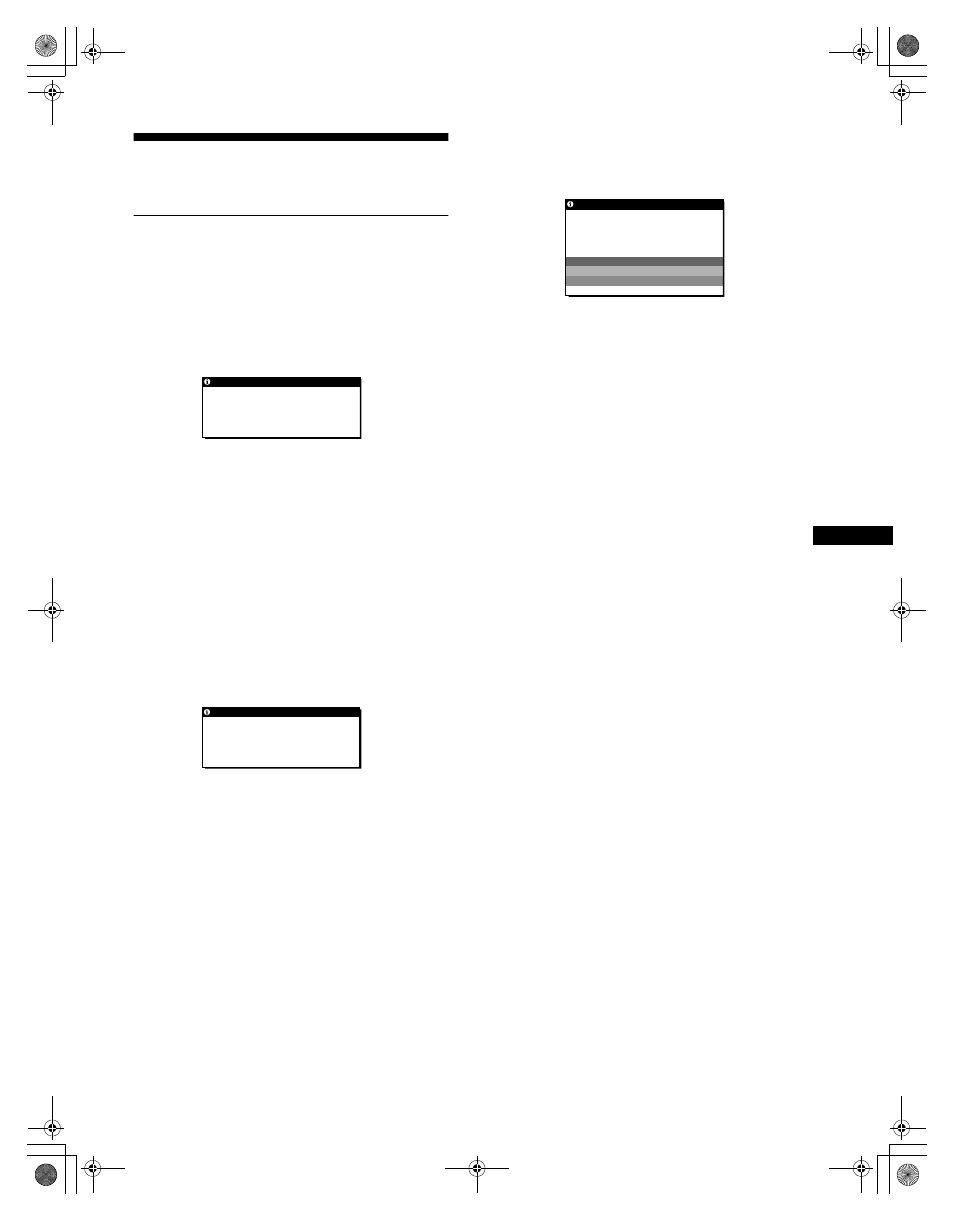 Troubleshooting, On-screen messages | Sony SDM-N50R User Manual | Page 19 / 104