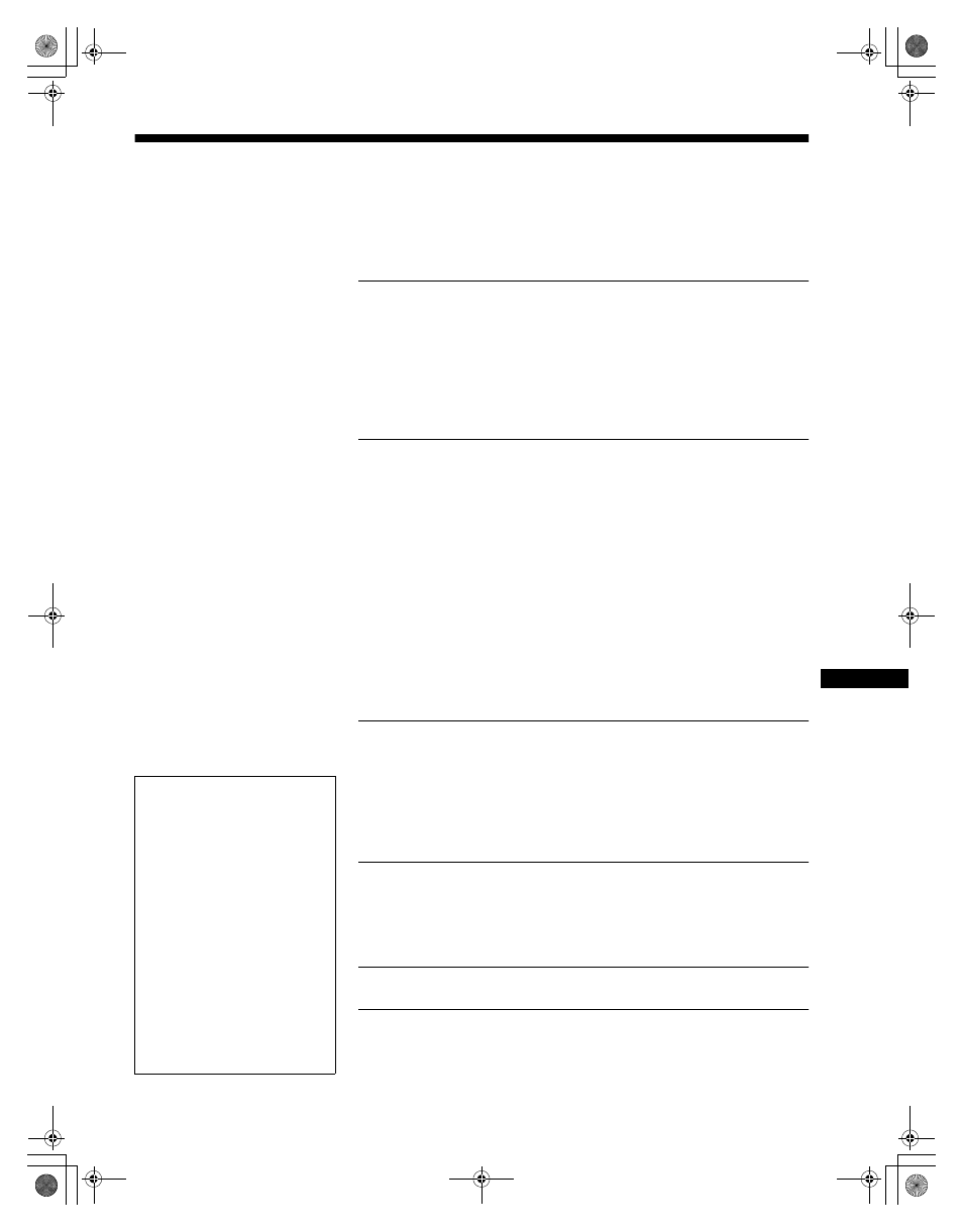 Indice, Installazione, Personalizzazione del monitor | Funzioni, Guida alla soluzione dei problemi | Sony SDM-N50R User Manual | Page 83 / 104