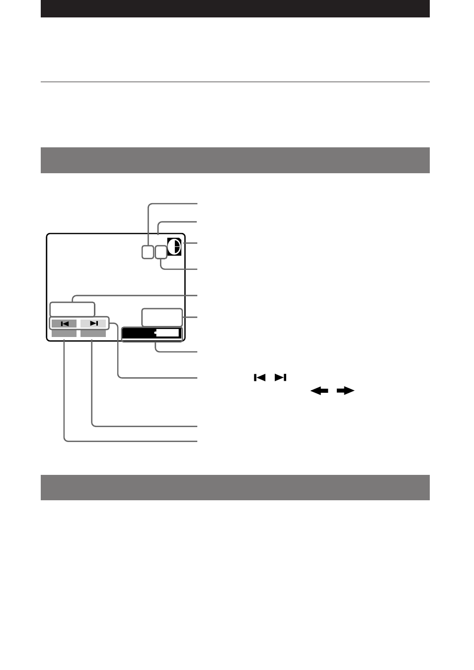 Réglage de la luminosité de l’écran lcd, Les indicateurs pendant la lecture, Utilisez la touche bright +/–. remarque | Sony MVC-FD5 User Manual | Page 67 / 136