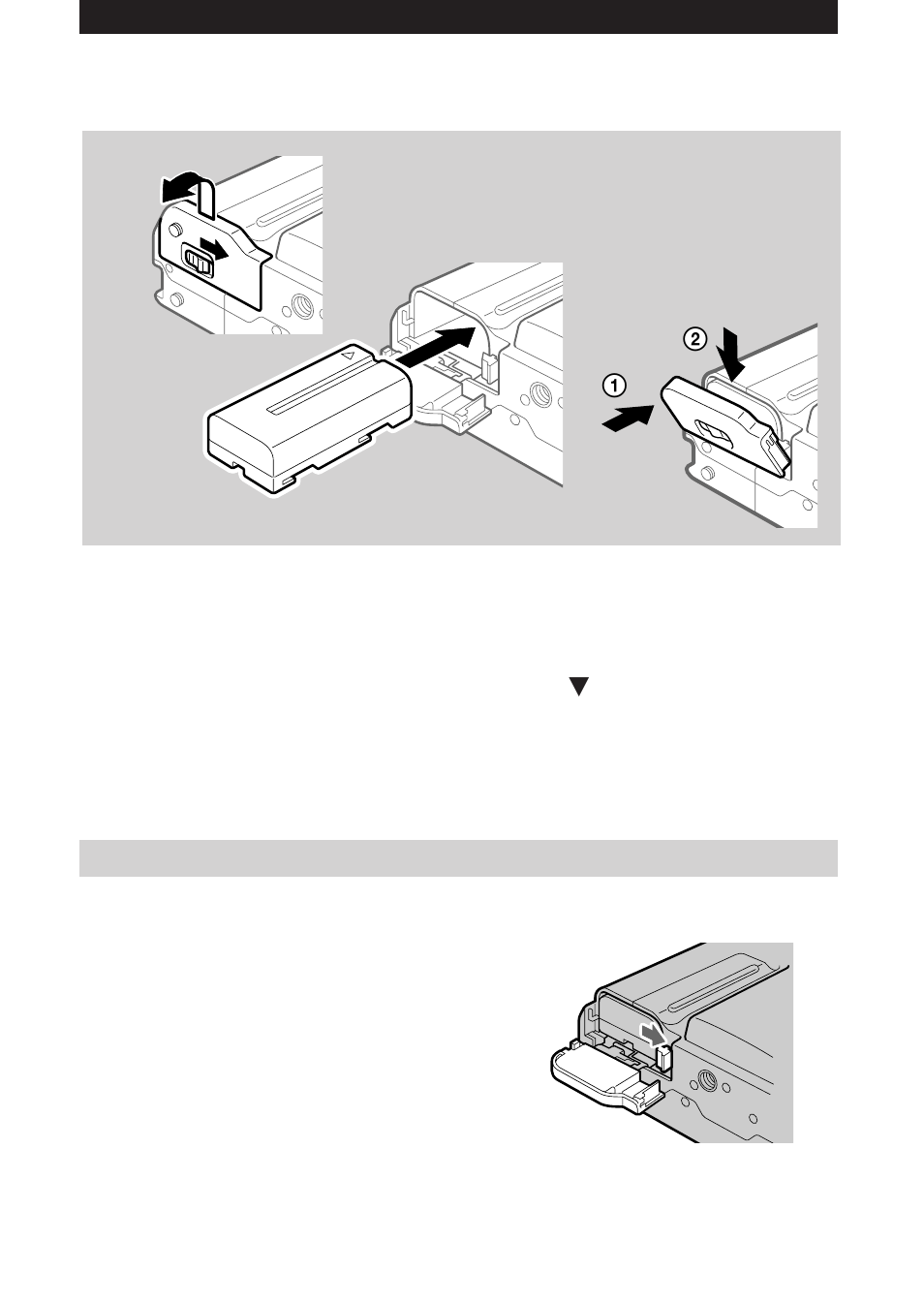 Paso 2: instalación de la batería | Sony MVC-FD5 User Manual | Page 99 / 136