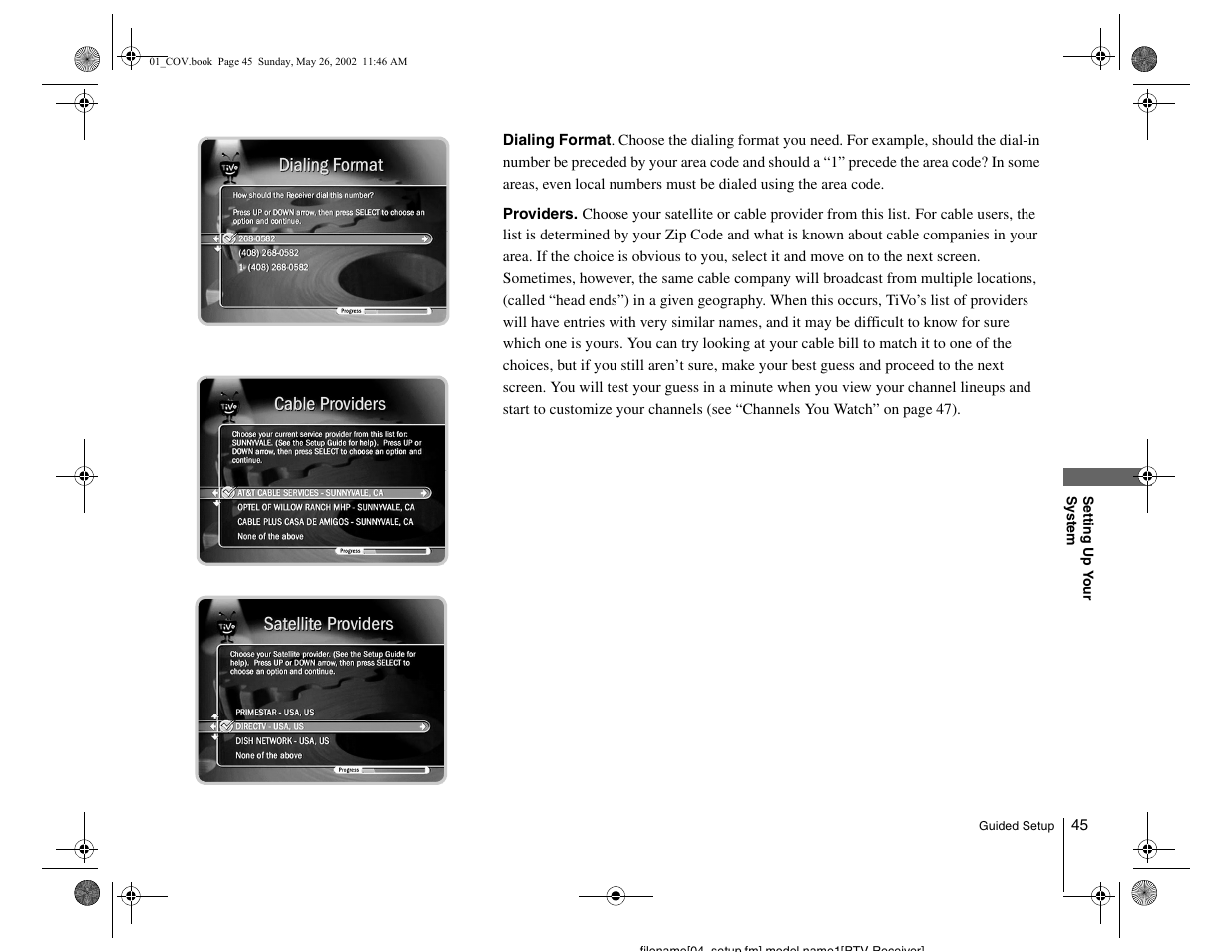 Sony SVR-2000 User Manual | Page 45 / 68