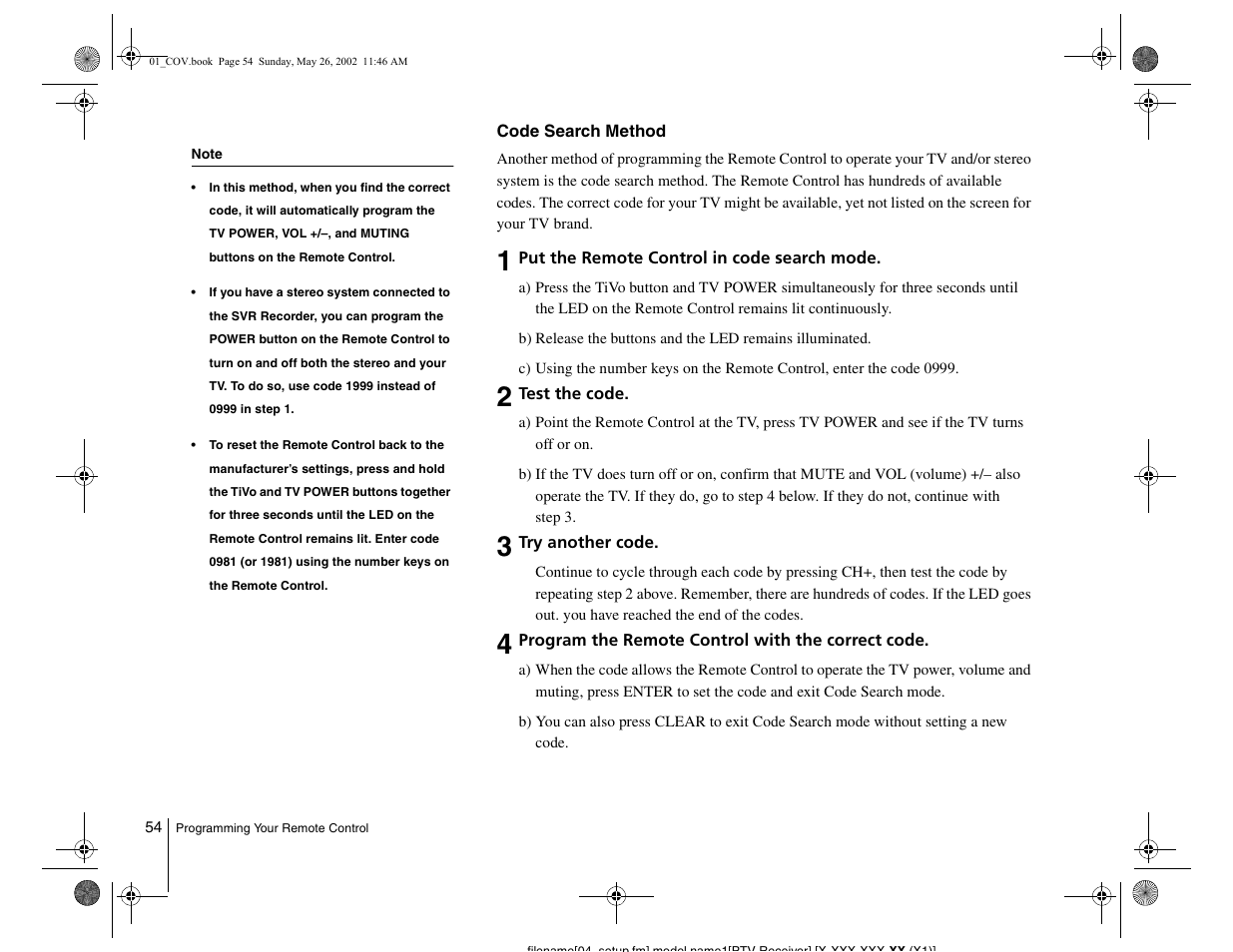 Sony SVR-2000 User Manual | Page 54 / 68