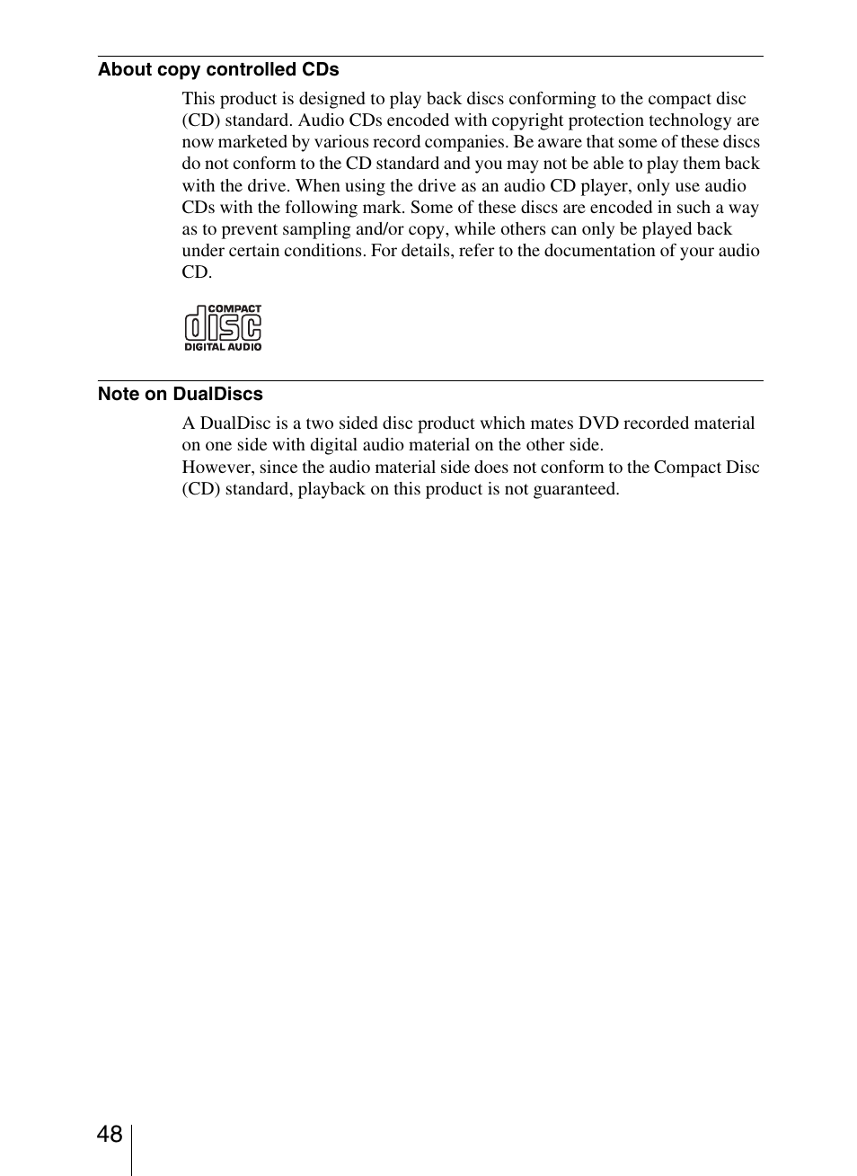 Sony VRD-VC20 User Manual | Page 48 / 56