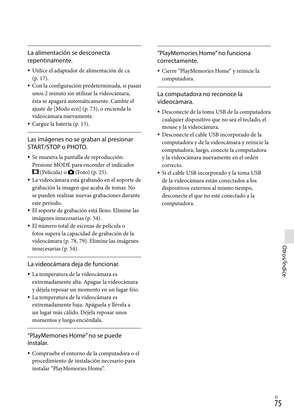 Sony HDR-TD20V User Manual | Page 171 / 191
