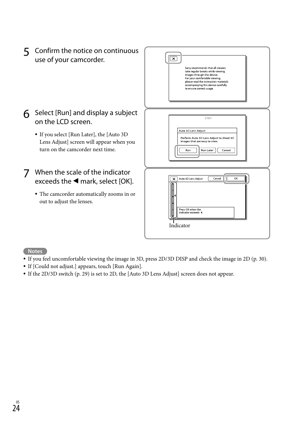 Sony HDR-TD20V User Manual | Page 24 / 191