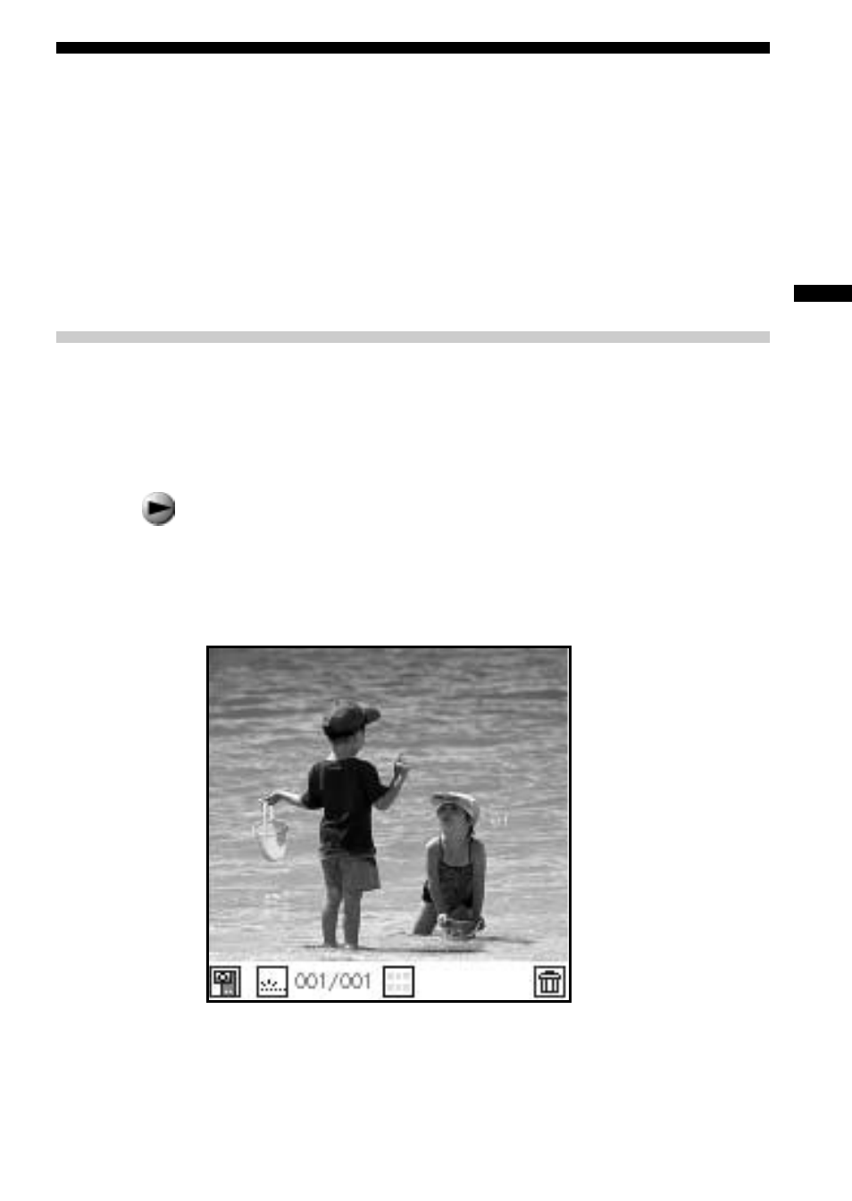 Viewing recorded images, Playing back recorded images (picturegear pocket) | Sony PEGA-MSC1 User Manual | Page 17 / 28