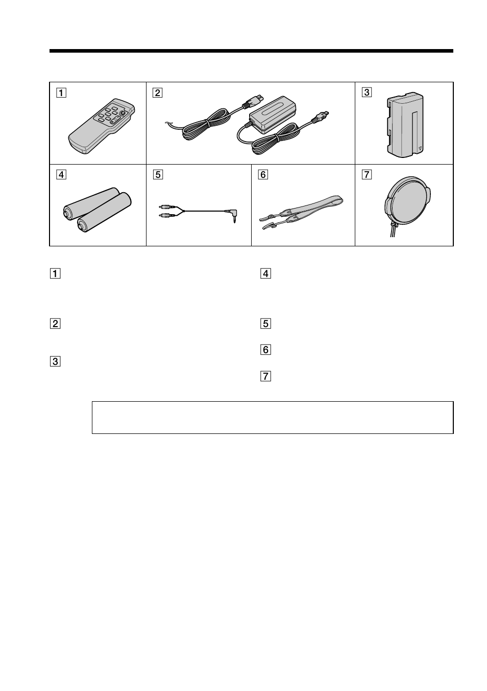 Checking supplied accessories | Sony CCD-TRV98 User Manual | Page 10 / 80
