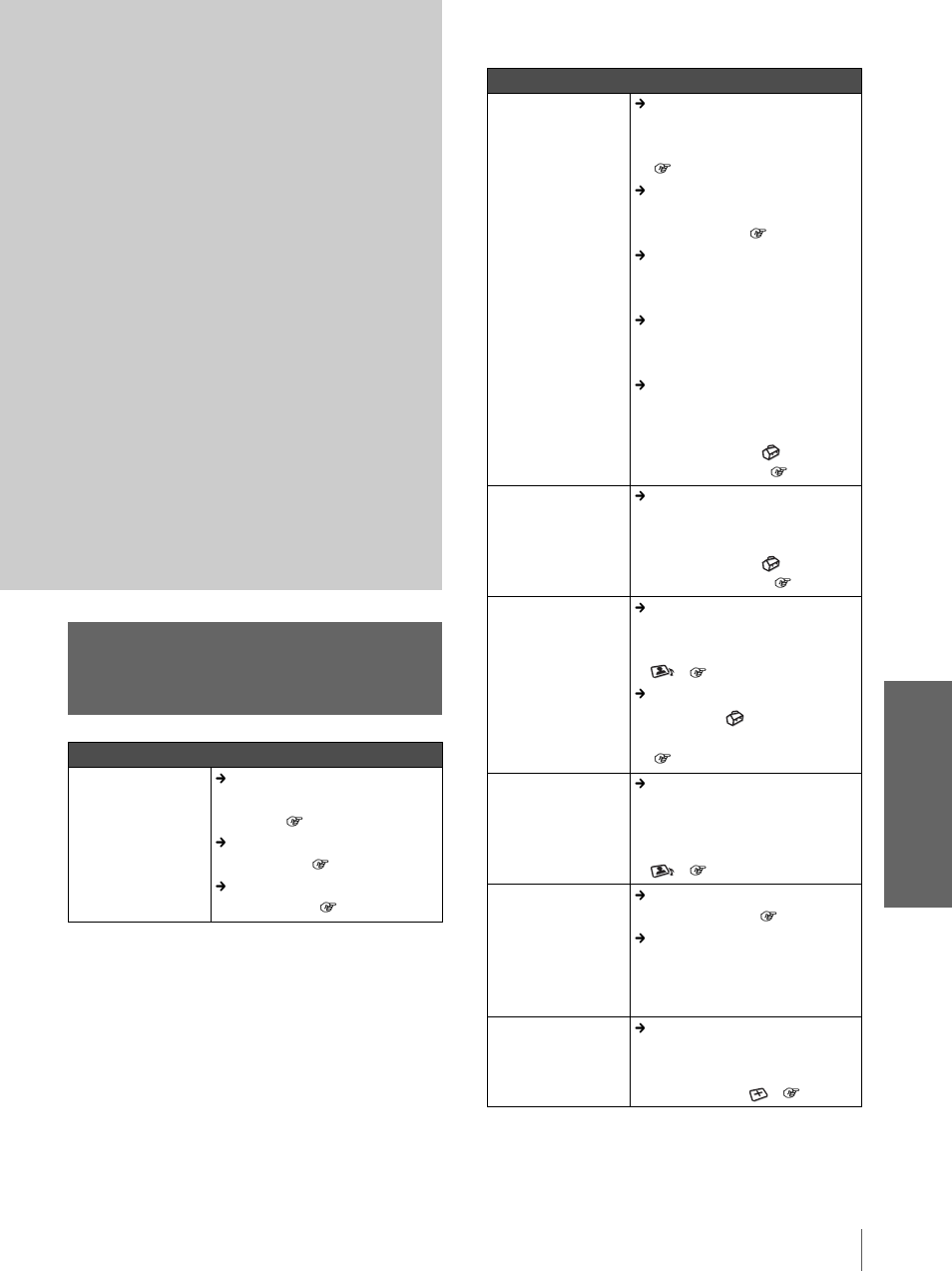 Divers, Dépannage, Dive rs | Sony VPL-HS3 User Manual | Page 83 / 148