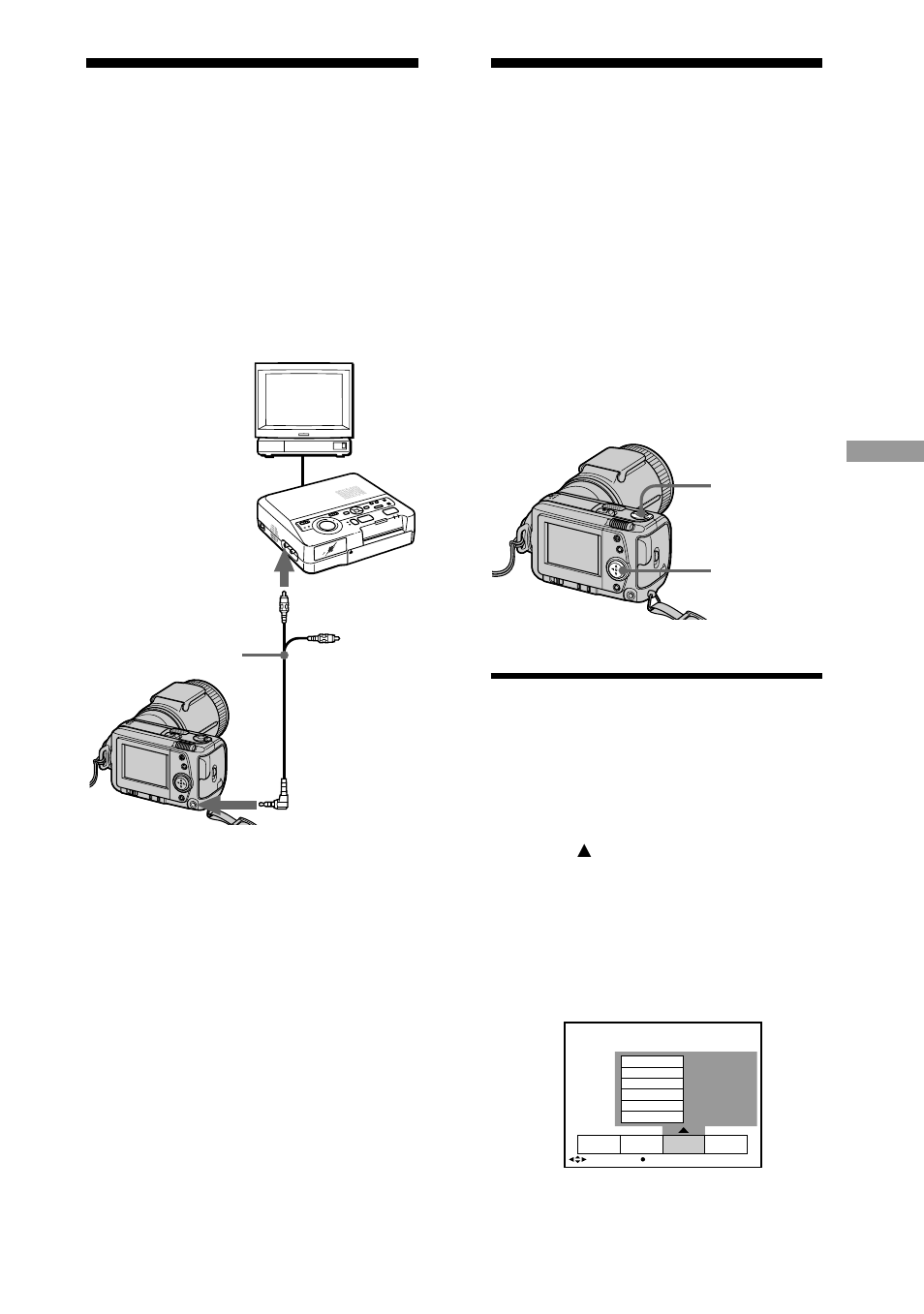 Inserción de una marca de impresión en una imagen, Impresión de las imágenes grabadas, Uso de datos de imagen con otro equipo | Modo de una sola imagen | Sony DSC-F505 User Manual | Page 149 / 184