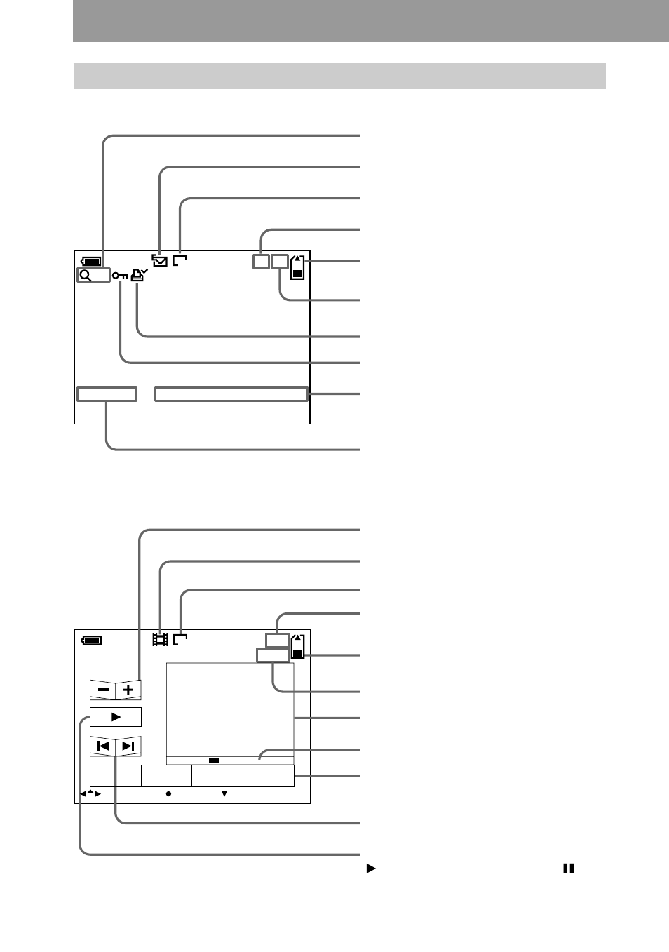 The indicators during playback | Sony DSC-F505 User Manual | Page 22 / 184