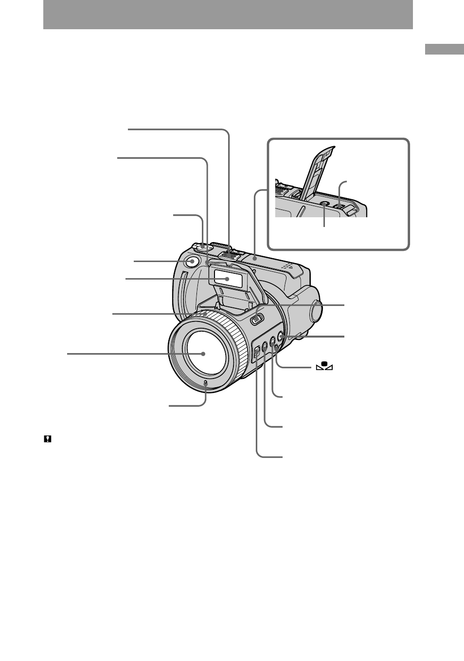 Parts identification | Sony DSC-F505 User Manual | Page 7 / 184